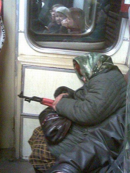 Приколы в метро