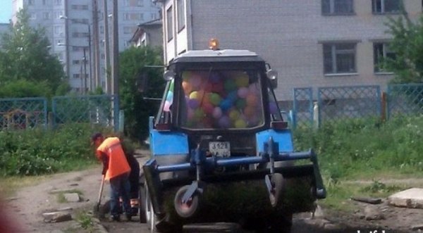 Фото, которые возможно было сделать только в России