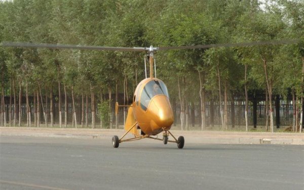 Китаец из села соорудил собственный вертолет