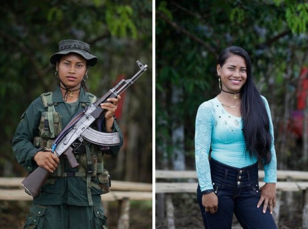 Девушки революционных сил Колумбии готовятся в мирной жизни после полувекового конфликта с властями