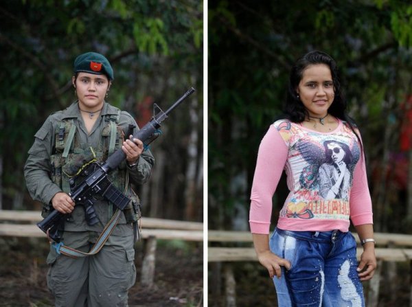 Девушки революционных сил Колумбии готовятся в мирной жизни после полувекового конфликта с властями