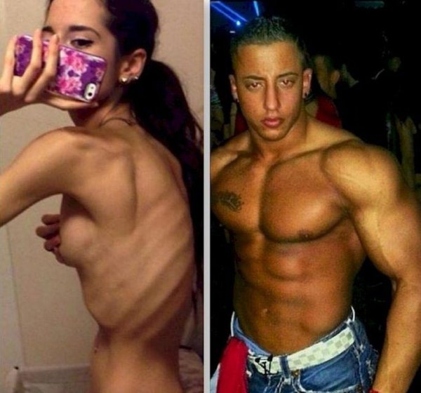 После нескольких лет страданий от анорексии, девушка смогла накачать мышцы и сейчас выглядит сногсшибательно
