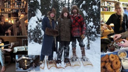 Семья 18 лет живет в изоляции на Аляске