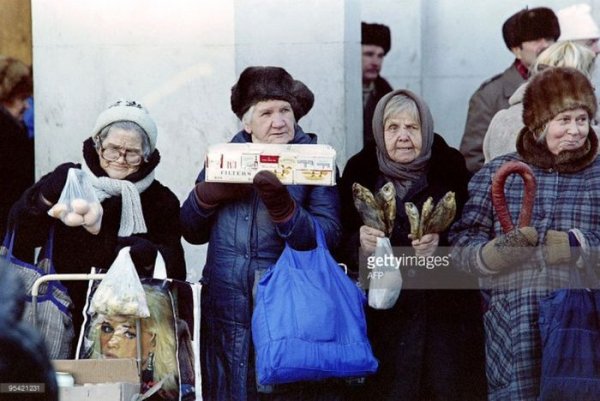 Интересные фото, сделанные на рубеже эпох 90-х