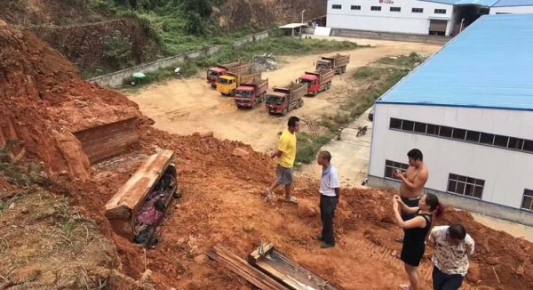 Китайские строители обнаружили древний труп на стройке