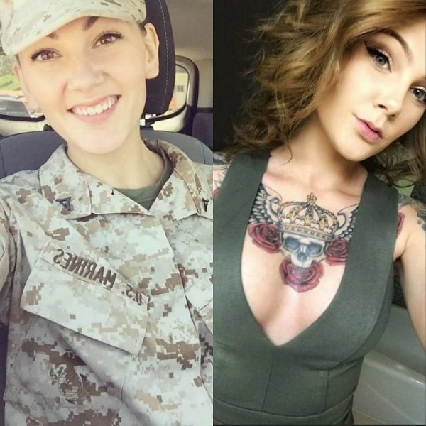 Эти женщины сняли униформу, чтобы показать миру свою красоту