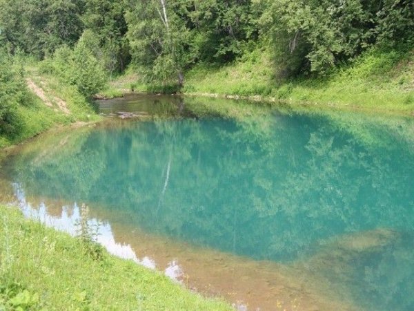 Уникальное озеро Сарва в Башкирии
