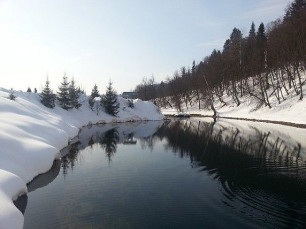 Уникальное озеро Сарва в Башкирии