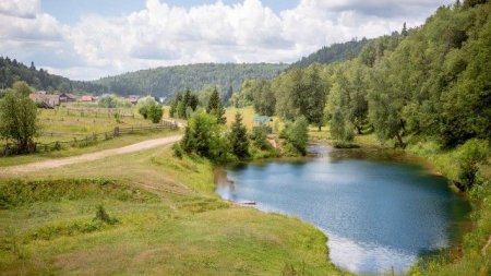 Уникальное озеро Сарва в Башкирии