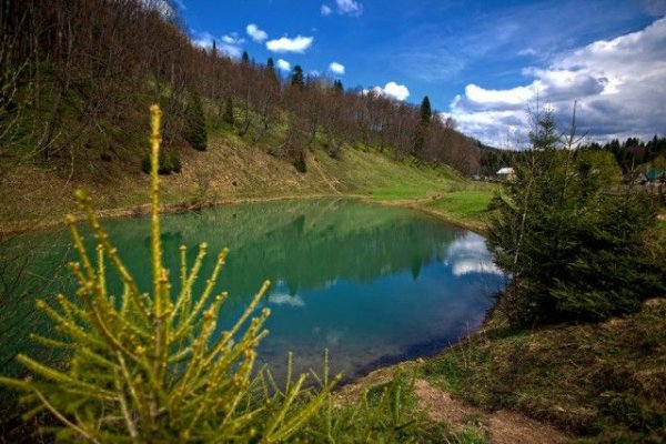 Уникальное озеро Сарва в Башкирии