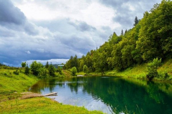 Уникальное озеро Сарва в Башкирии