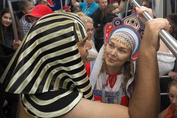 Любвеобильные русские девушки и иностранцы на ЧМ 2018