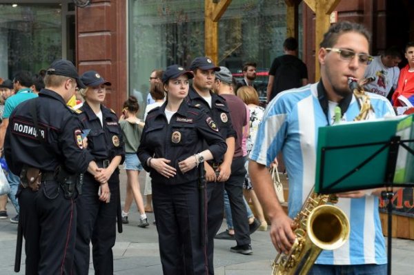 Столичная полиция в рамкам ЧМ 2018