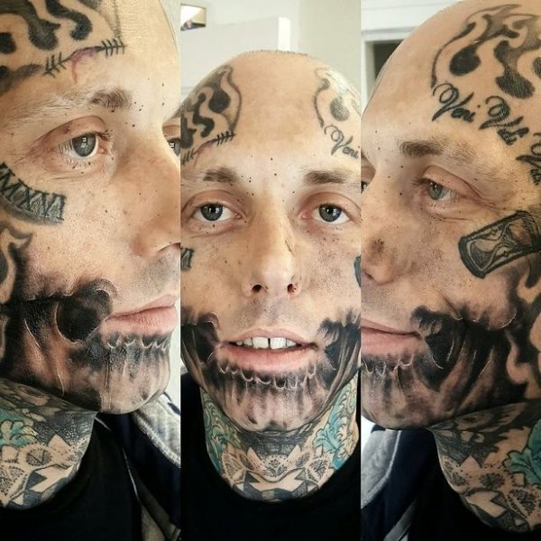 Чудик потратил $36 000, чтобы забить себя 600 татуировками, и не собирается останавливаться