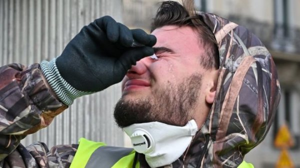 Протесты во Франции в фотографиях