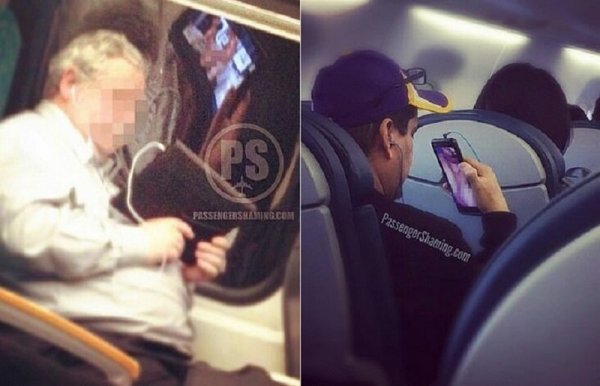 Как у себя дома: бывшая стюардесса публикует снимки неподобающего поведения пассажиров