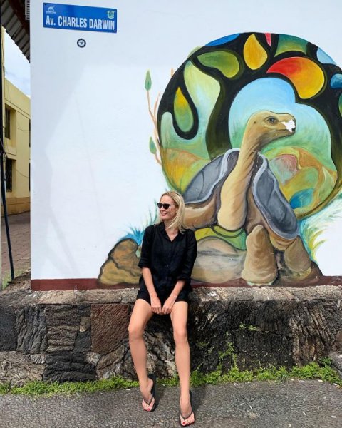 40-летняя российский тележурналист, телеведущая и продюсер Елена Летучая на фото из Instagram