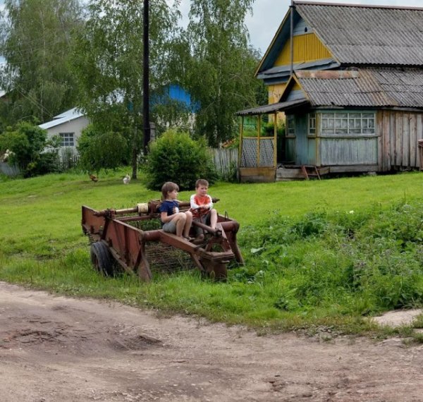 Теплые воспоминания о каникулах в деревне