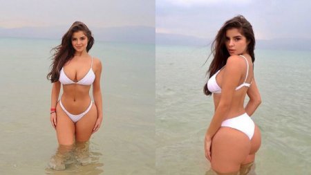 24-летняя британская модель и интернет-звезда Деми Роуз (Demi Rose) на фото в Instagram