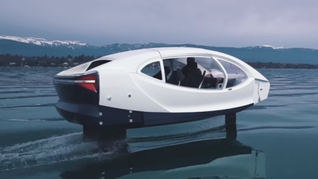 SeaBubbles – водное такси будущего