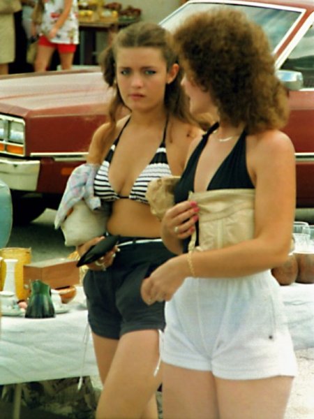 Пляжная мода 1980-х годов