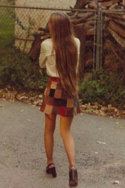 Естественная красота девушек из 70-х