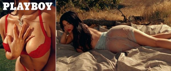 22-летняя американская модель Кайли Дженнер (Kylie Jenner) в журнале Playboy