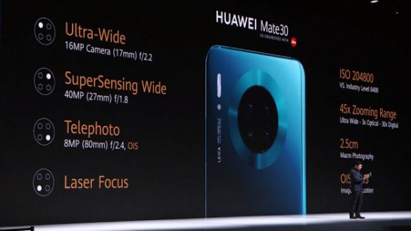 Huawei представила Mate 30 — свои первые смартфоны без сервисов Google