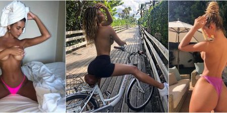 23-летняя модель Сиерра Скай (Sierra Skye) на фото в Instagram