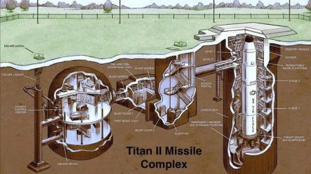 В продажу поступил подземный бункер с шахтой для запуска ядерных ракет