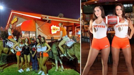 Сексуальные официантки Hooters