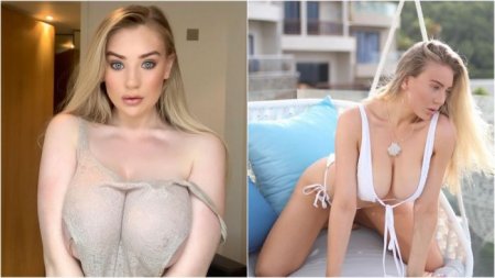 23-летняя британская гламурная модель Бет Лили (Beth Lily) на фото в Instagram