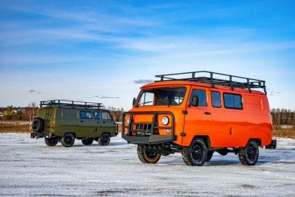 УАЗ выпустил оранжевую Буханку за 1 млн рублей