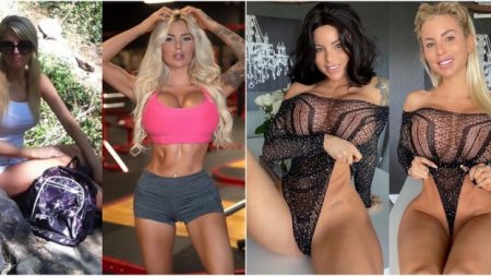 32-летняя американская модель Джессика Уивер (Jessica Weaver) на фото в Instagram