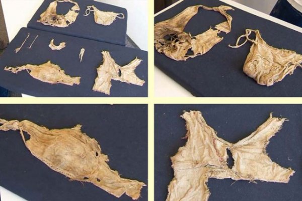Археологи нашли нижнее белье 500-летней давности