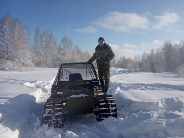 Гусеничный Вездеход своими руками