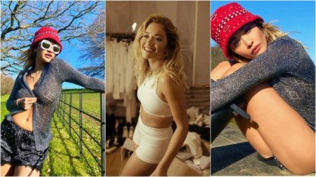 29-летняя британская певица и актриса Рита Ора (Rita Ora) на снимках в Instagram