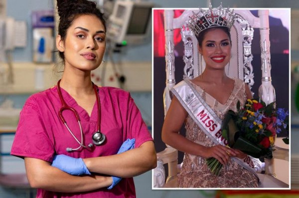 "Miss England 2019" вернулась в страну, чтобы помогать коллегам-медикам