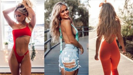 32-летняя норвежская модель Хильде Осланд (Hilde Osland) на фото в Instagram