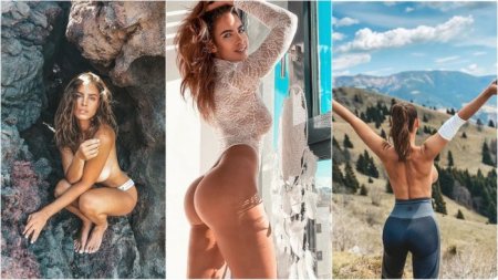 30-летняя словацкая модель Люсия Яворчекова (Lucia Javorcekova) на снимках в Instagram