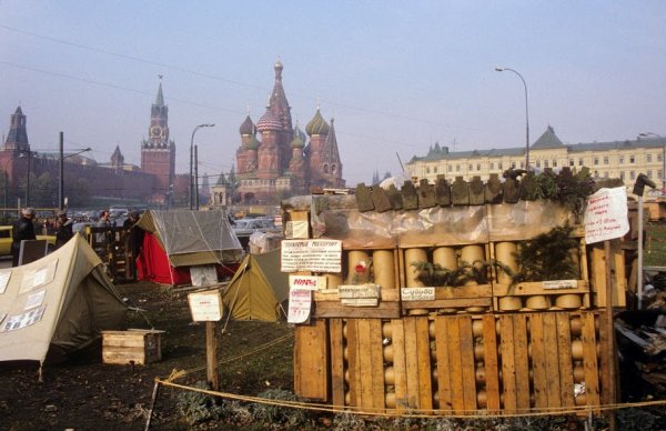 Прогулка по Москве 1990 года