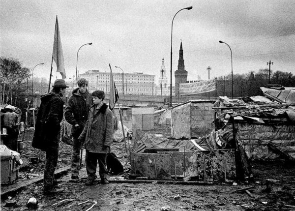 Прогулка по Москве 1990 года