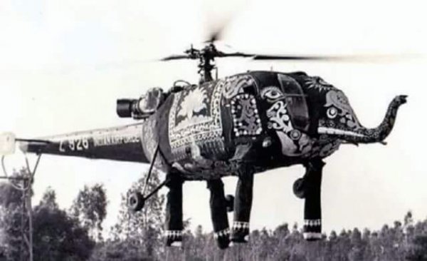 Индийские вертолетчики отлично разбираются в психических атаках
