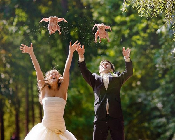 Смешные и очень колоритные фотографии со свадеб