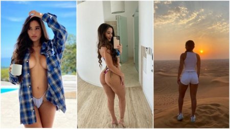 27-летняя американская модель Энджи Варона (Angie Varona) на фотографиях в Instagram