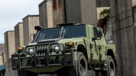 Новый армейский внедорожник HUMVEE NXT 360