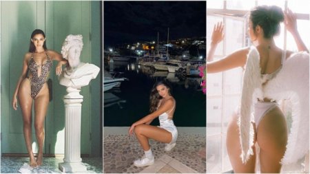 27-летняя модель из Пуэрто-Рико Присцилла Хаггинс (Priscilla Huggins) на фото в Instagram