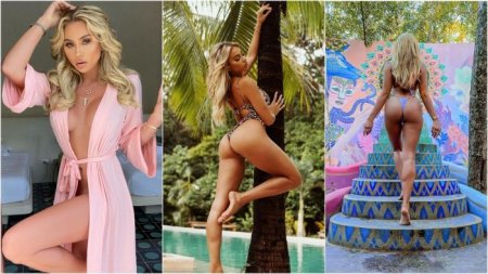 27-летняя канадская модель Хлоя Терэ (Khloe Terae) на снимках в Instagram