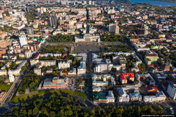 Фотографии Самары с высоты — космический город на Волге