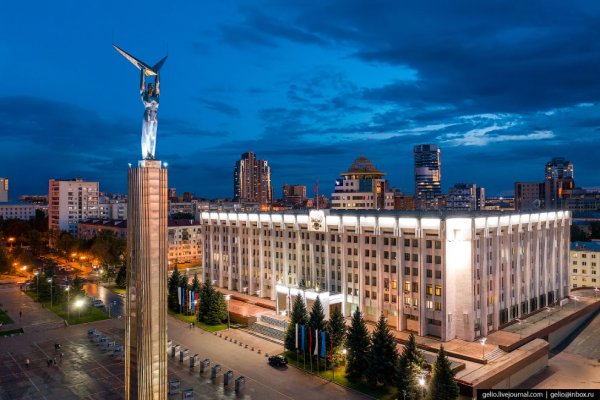 Фотографии Самары с высоты — космический город на Волге